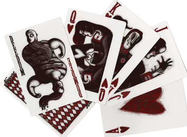 playing cards -KALI THE LITTLE VAMPIRE